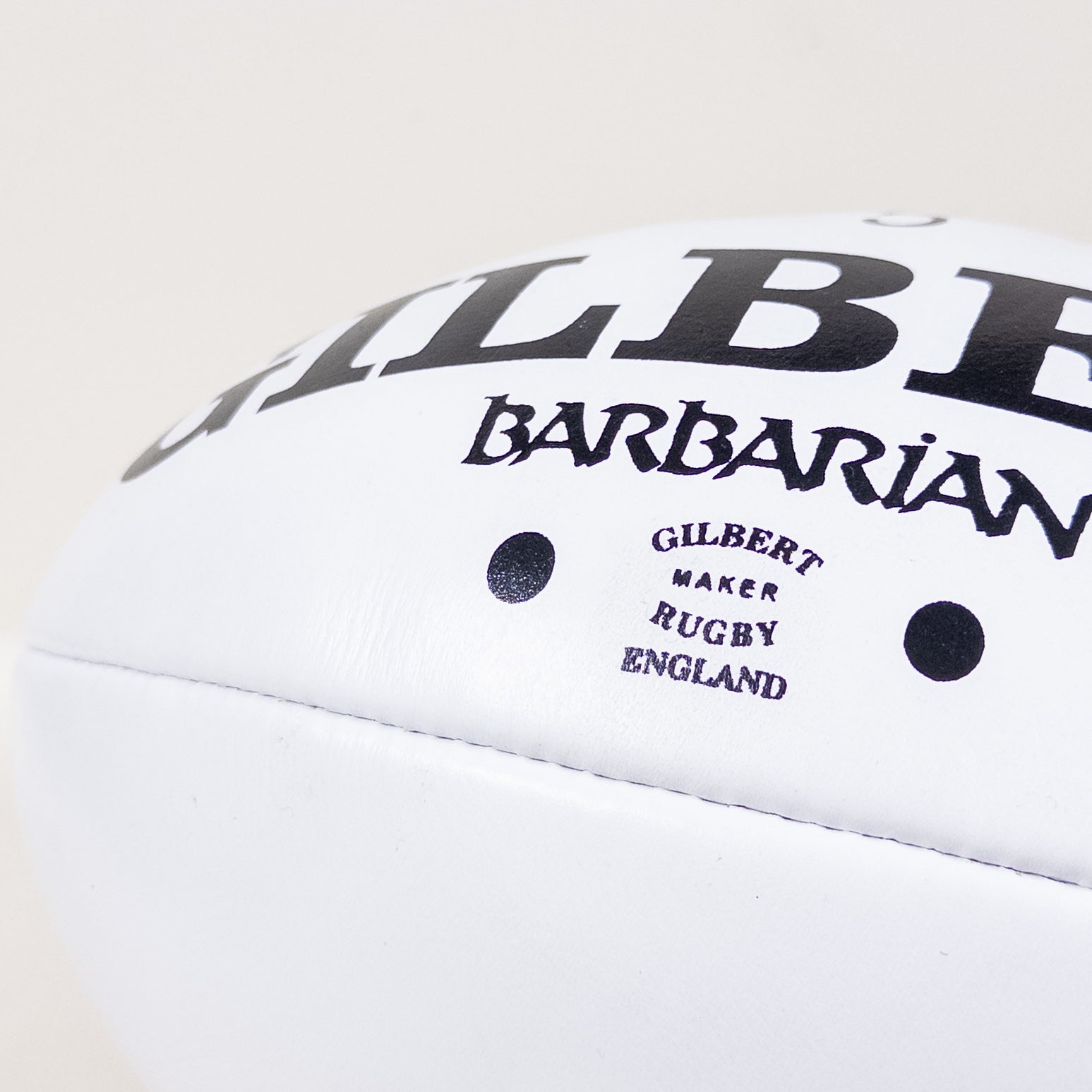 Gilbert Original Barbarian Match Ball | Genuine Leather 04