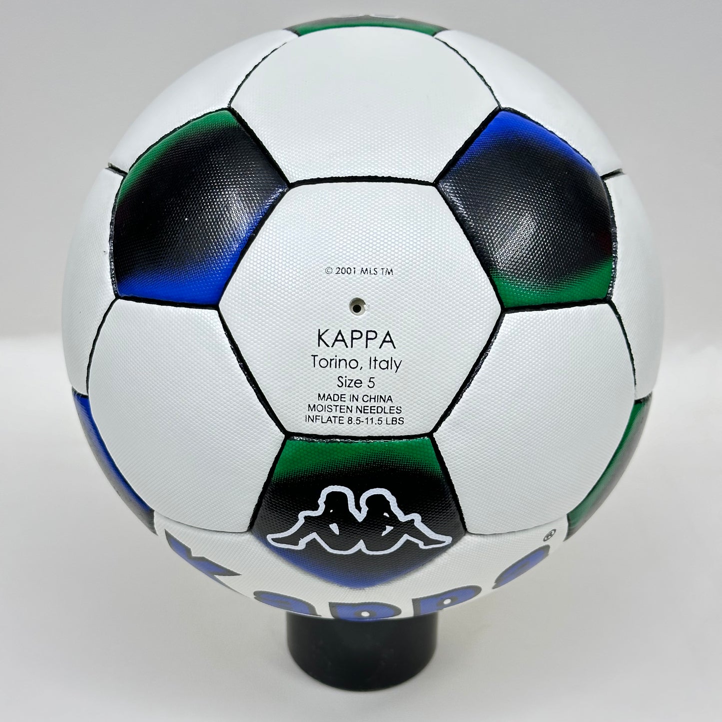 Kappa Official MLS Ball | MLS | 2001-2002 | Major League Soccer | Size 5 02