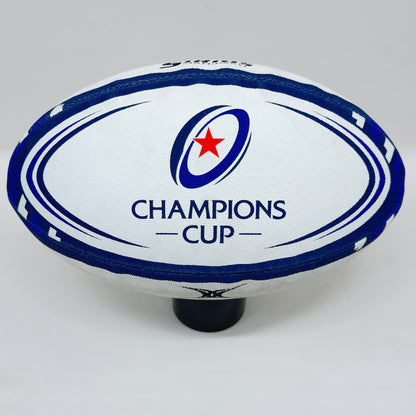 Gilbert Sirius Matchball | Truflight™ | Champions Cup | Size 5 Rugby | Blue 02