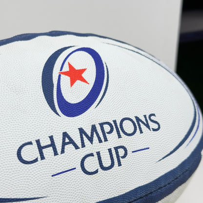 Gilbert Sirius Matchball | Truflight™ | Champions Cup | Size 5 Rugby | Blue 04