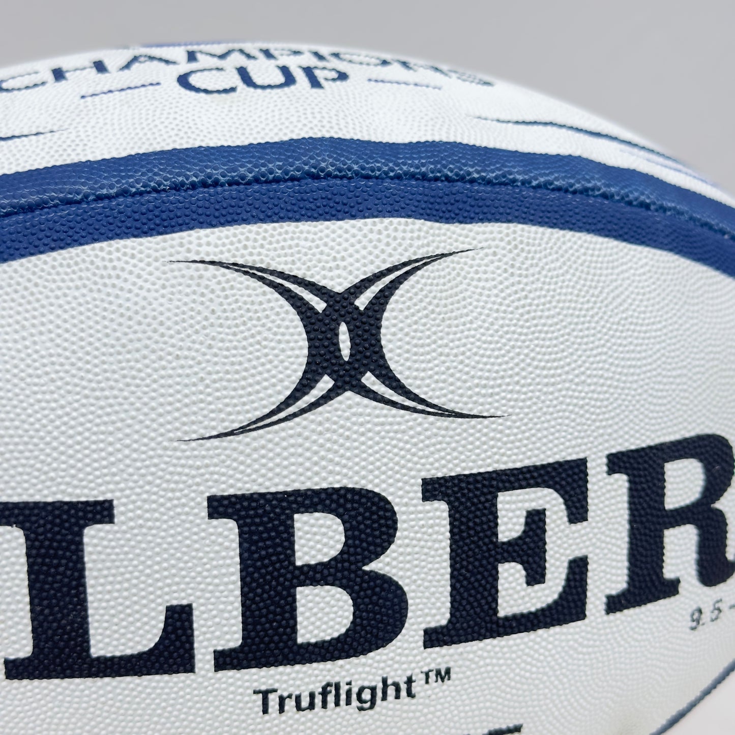 Gilbert Sirius Matchball | Truflight™ | Champions Cup | Size 5 Rugby | Blue 03