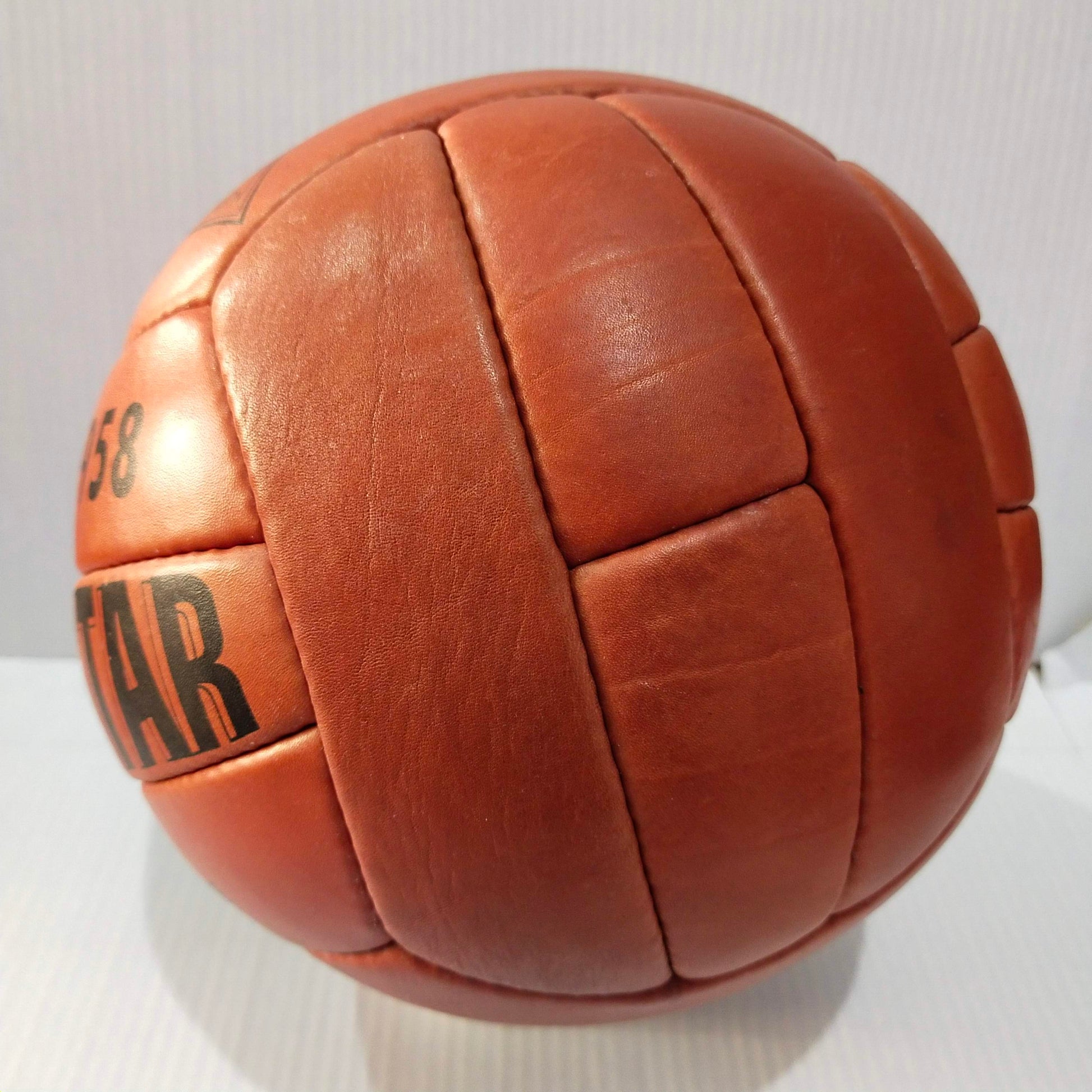 Top Star VM Bollen | 1958 FIFA World Cup Ball | GENIUNE LEATHER SIZE 5 13