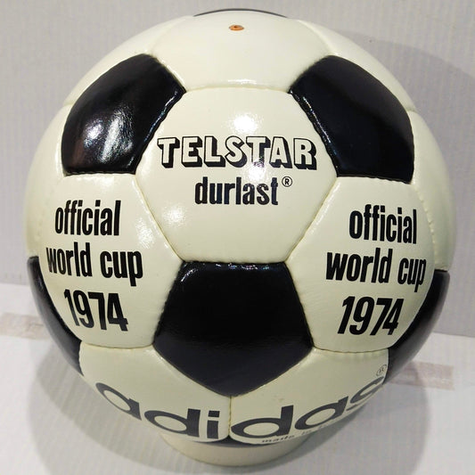 Adidas Telstar Durlast | 1974 FIFA World Cup Ball | Genuine Leather SIZE 5 01