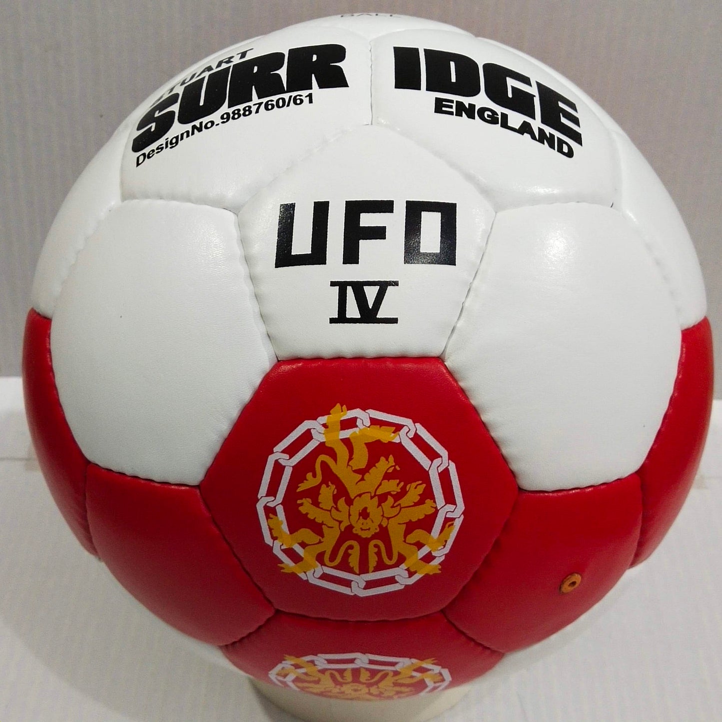 Stuart Surridge | UFO IV | 1980 | The Official Football League | Genuine Leather | Size 5 03