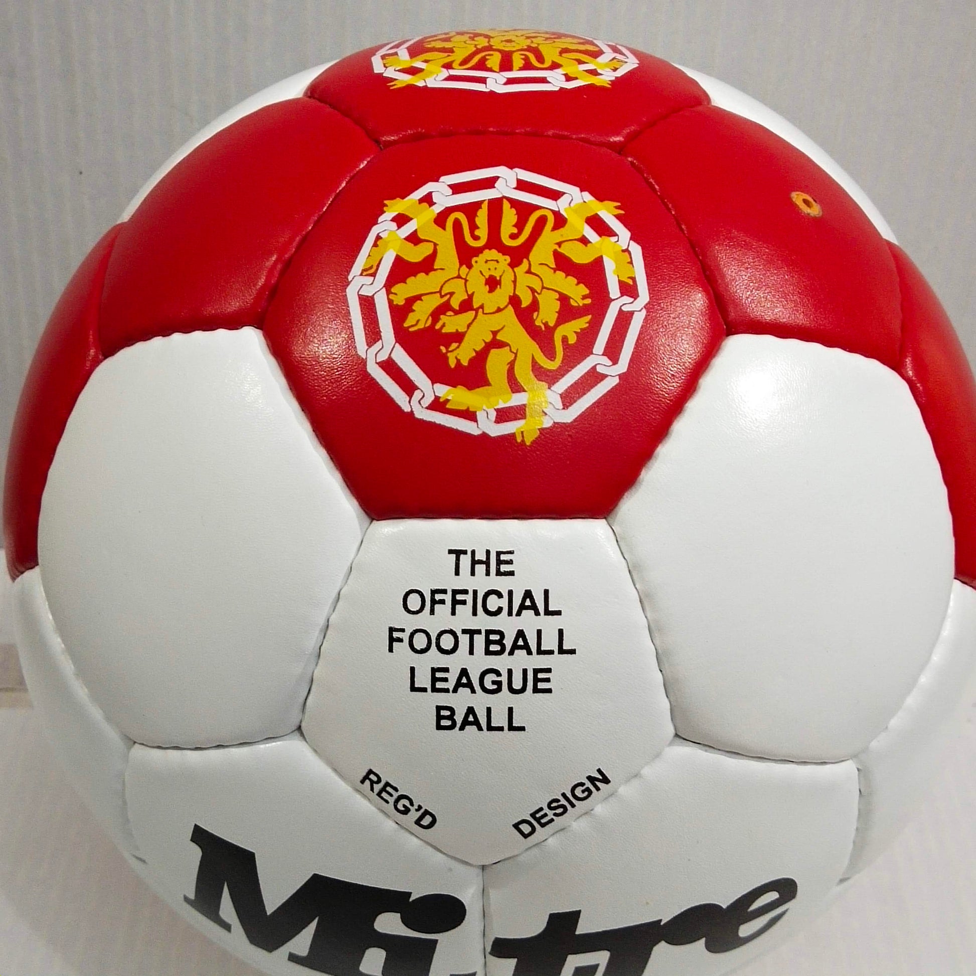 Mitre | Pro League | 1979 | The Official Football League | Genuine Leather | Size 5 02