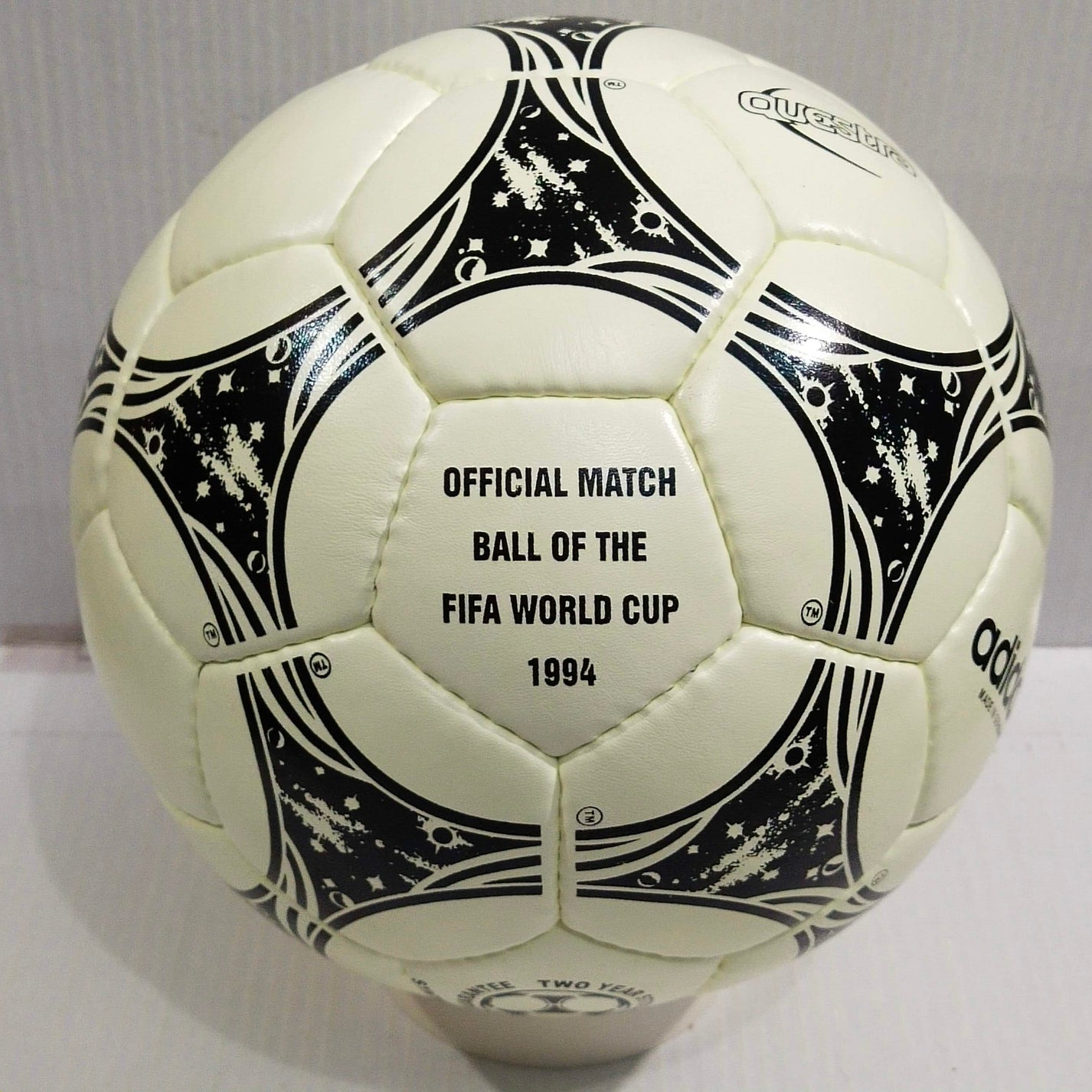 Buy Adidas Questra | 1994 FIFA World Cup Ball | Genuine Leather Off ...