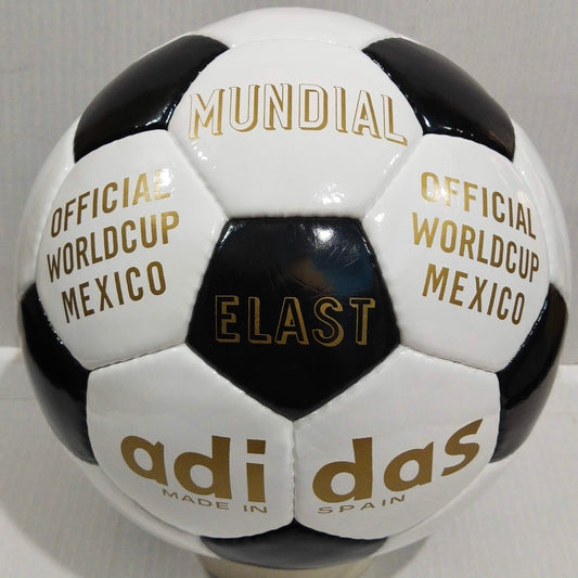 Adidas Mundial Elast | Official Summer Olympics Football Mexico | 1968 | Size 5 01