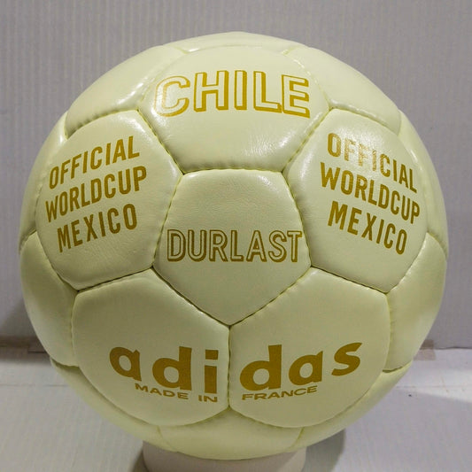 Adidas Chile Durlast | 1970 | FIFA World Cup Ball | Genuine Leather | SIZE 5 01