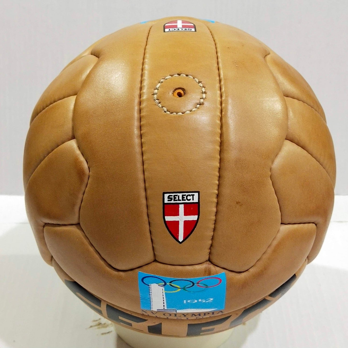 Fussball Handnaht Vollrindleder | Official Olympics Football | 1936 | Size 5-5