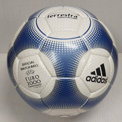 Adidas Terrestra Silver Stream | 2000 | UEFA Europa League | Official Match Ball | Size 5 02