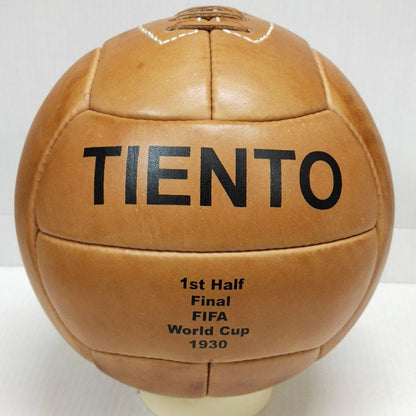 T-MODEL | 1st HALF FINAL | 1930 FIFA WORLD CUP BALL | GENIUNE LEATHER SIZE 5 01