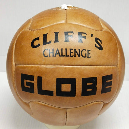 Cliff's Globe Challenge | Vintage Soccer | Genuine Leather | SIZE 5 01