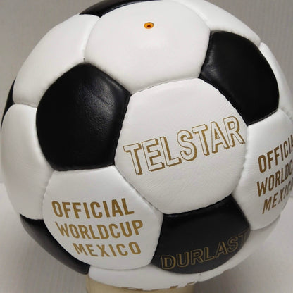 Adidas Telstar Durlast | 1970 FIFA WORLDCUP BALL | Genuine Leather SIZE 5 02