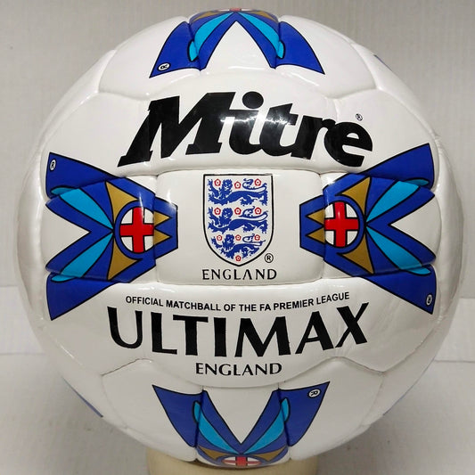 Mitre Ultimax | England | 1995 | The FA Premier League | Size 5 01