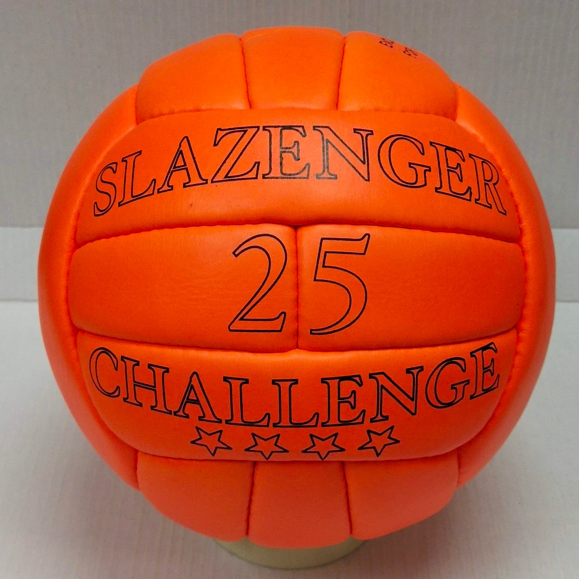 Slazenger 25 Challenge | World CUP 1966 | OMB Winter Ball | GENIUNE LEATHER l SIZE 5 01