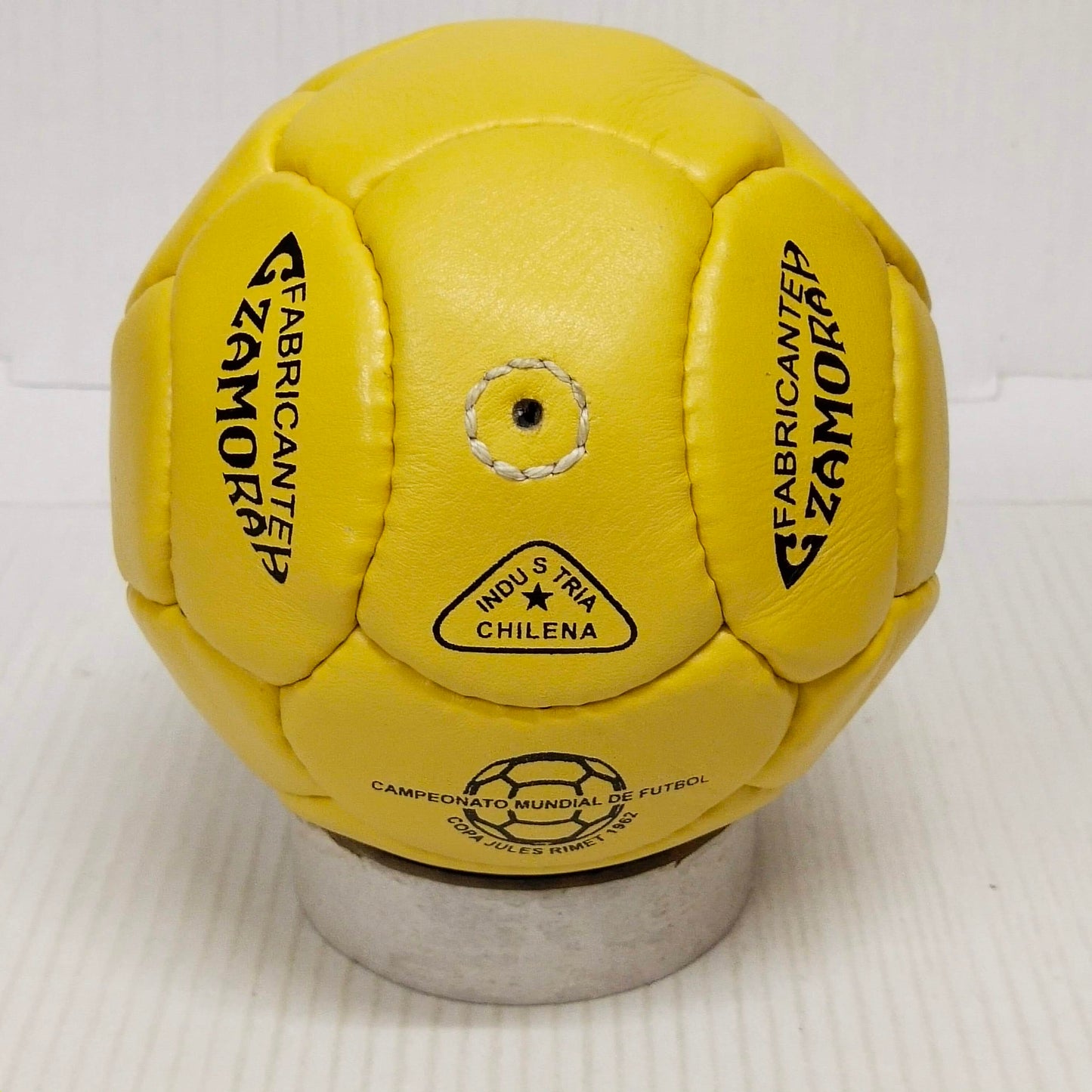 Swiss World Champion Yellow mini | 1954 | Mini Ball | FIFA World Cup Ball | Genuine Leather-1