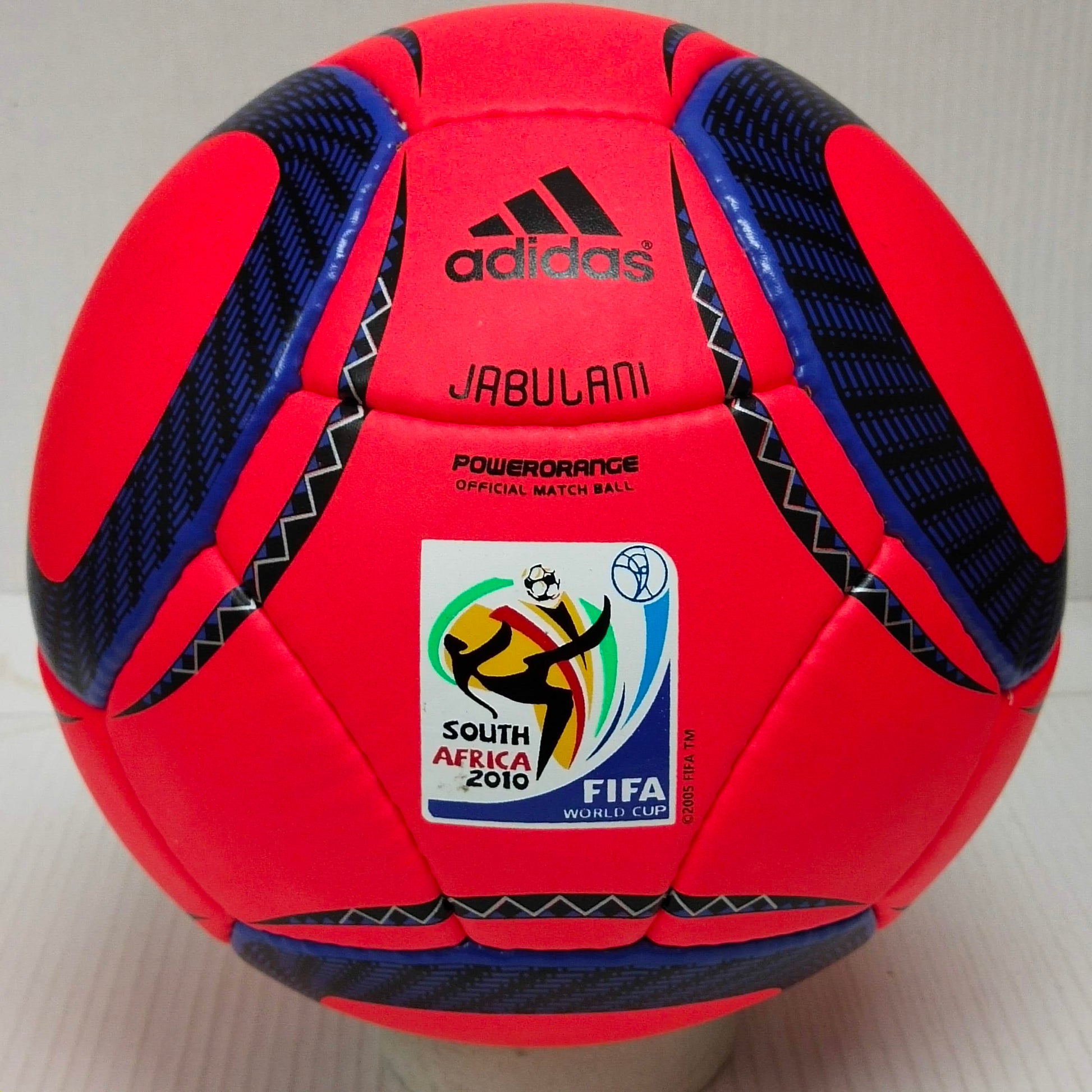 Adidas Jabulani 2010 Red Fluro Edition SIZE – MEX Antiques