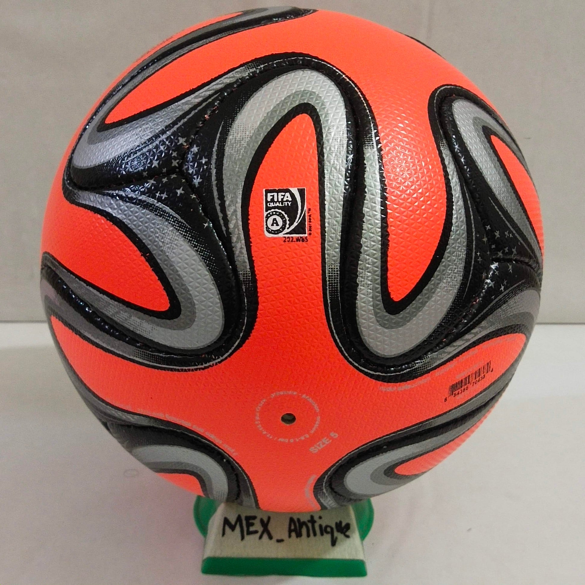Adidas Brazuca | FIFA World Cup 2014 l OMB Winter Ball | Power Orange | SIZE 5 04