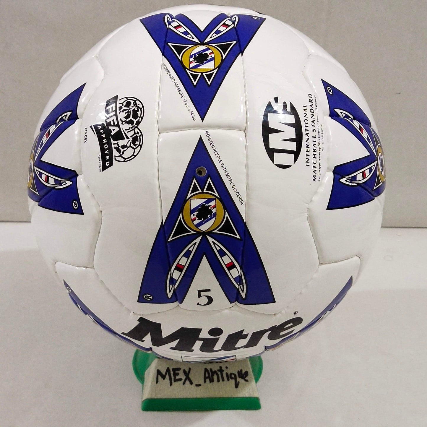 Mitre Ultimax | Sampdoria | 90s | Exclusive Match Ball | Size 5 02