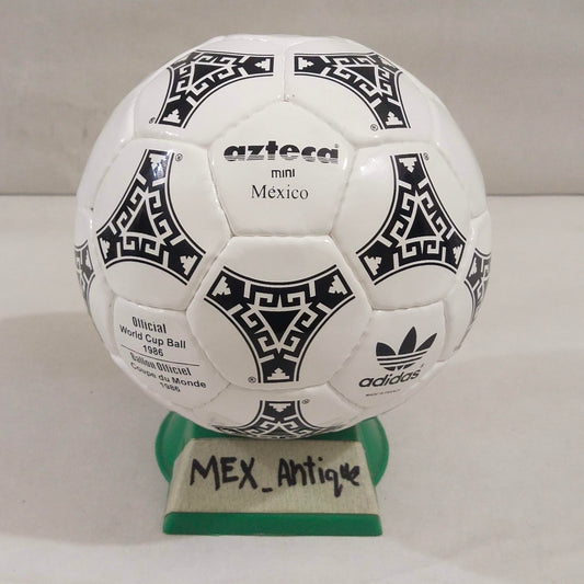 Adidas Azteca Mexico Mini | FIFA World Cup Ball 1986 | Black Stamps 01