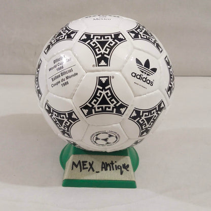 Adidas Azteca Mexico Mini | FIFA World Cup Ball 1986 | Black Stamps 03