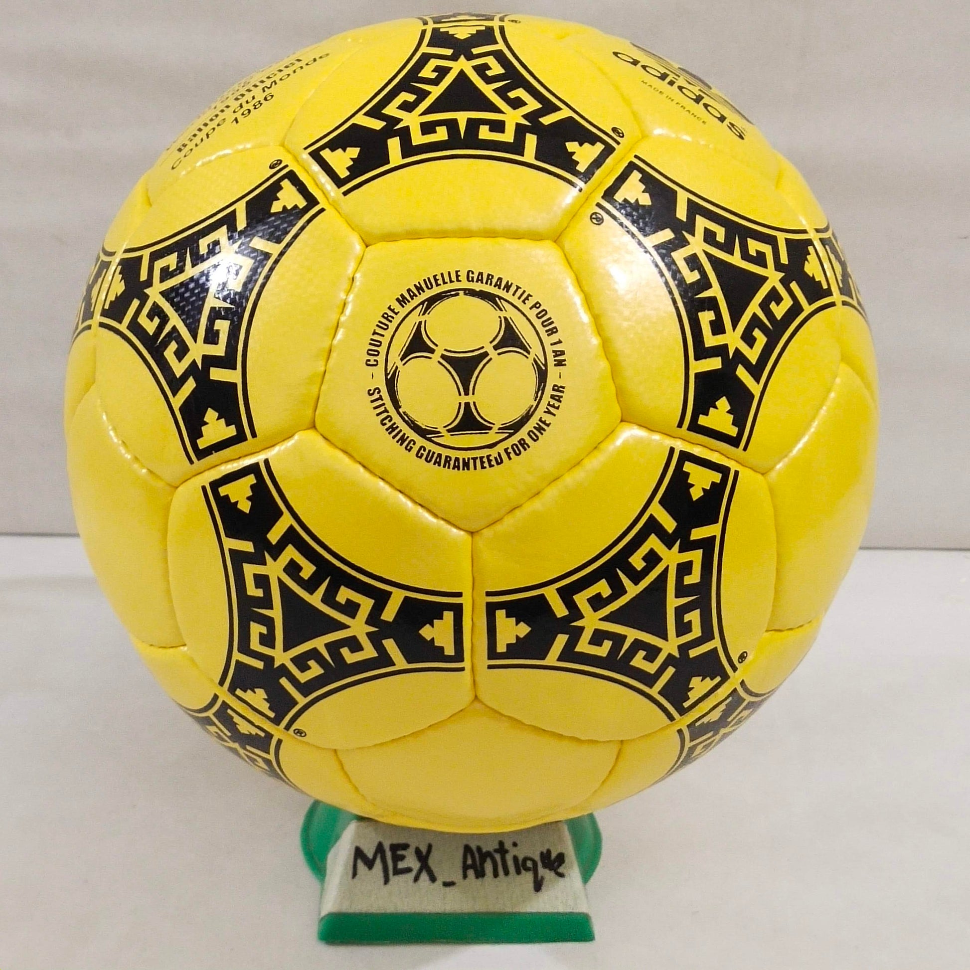 Adidas Azteca Mexico | FIFA World Cup 1986 | Yellow Winter Ball l SIZE 5 05