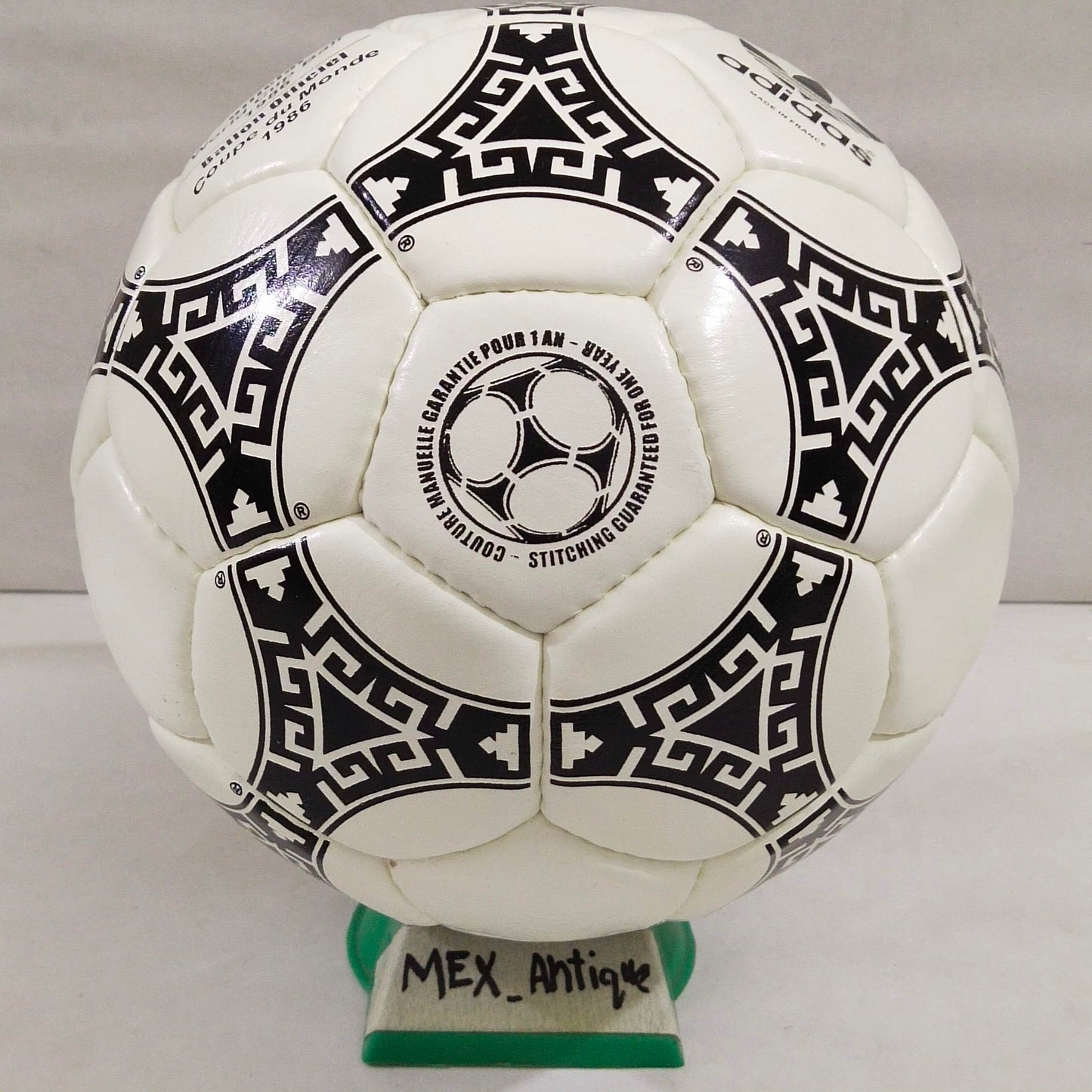 Adidas Azteca Mexico | 1986 | FIFA World Cup Ball | Genuine Leather SIZE 5 05