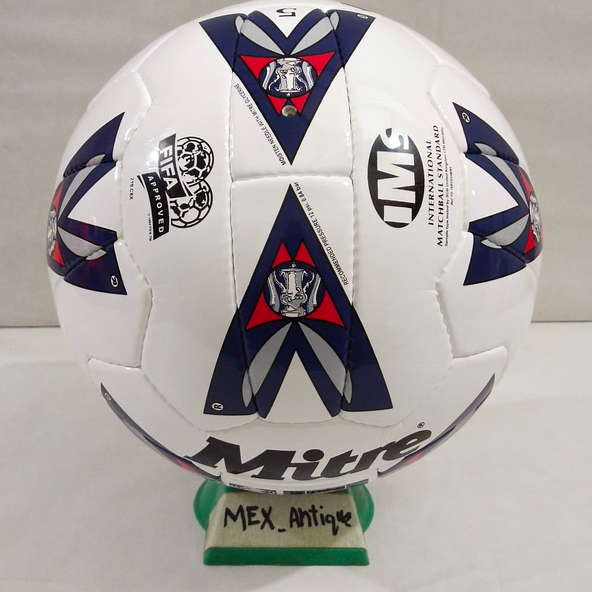 Mitre Ultimax | F.A. Cup Ultimax Matchball | 90s | The Football Association | Size 5 02