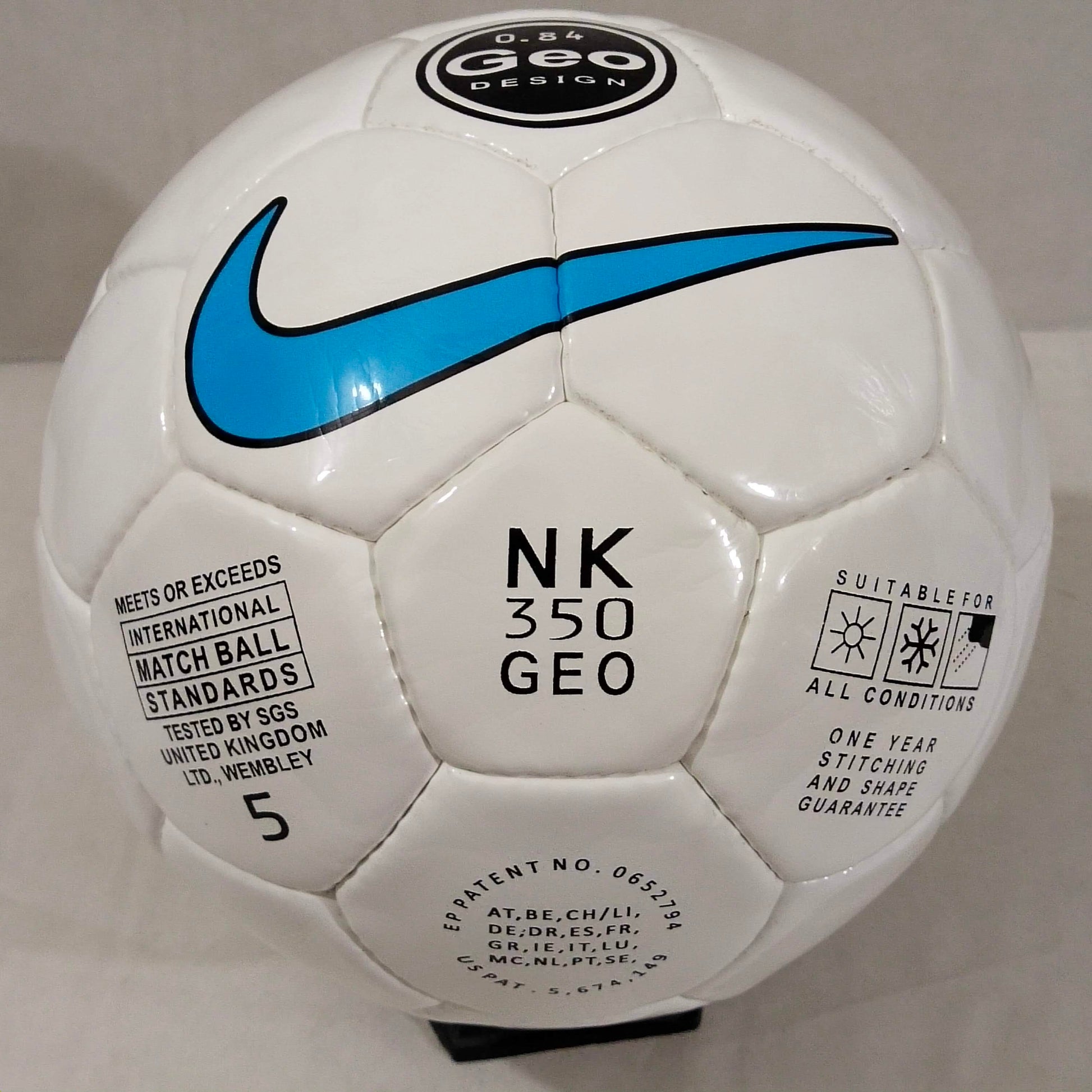 Nike NK Geo 350 | 0.84 Geo Design | Size 5