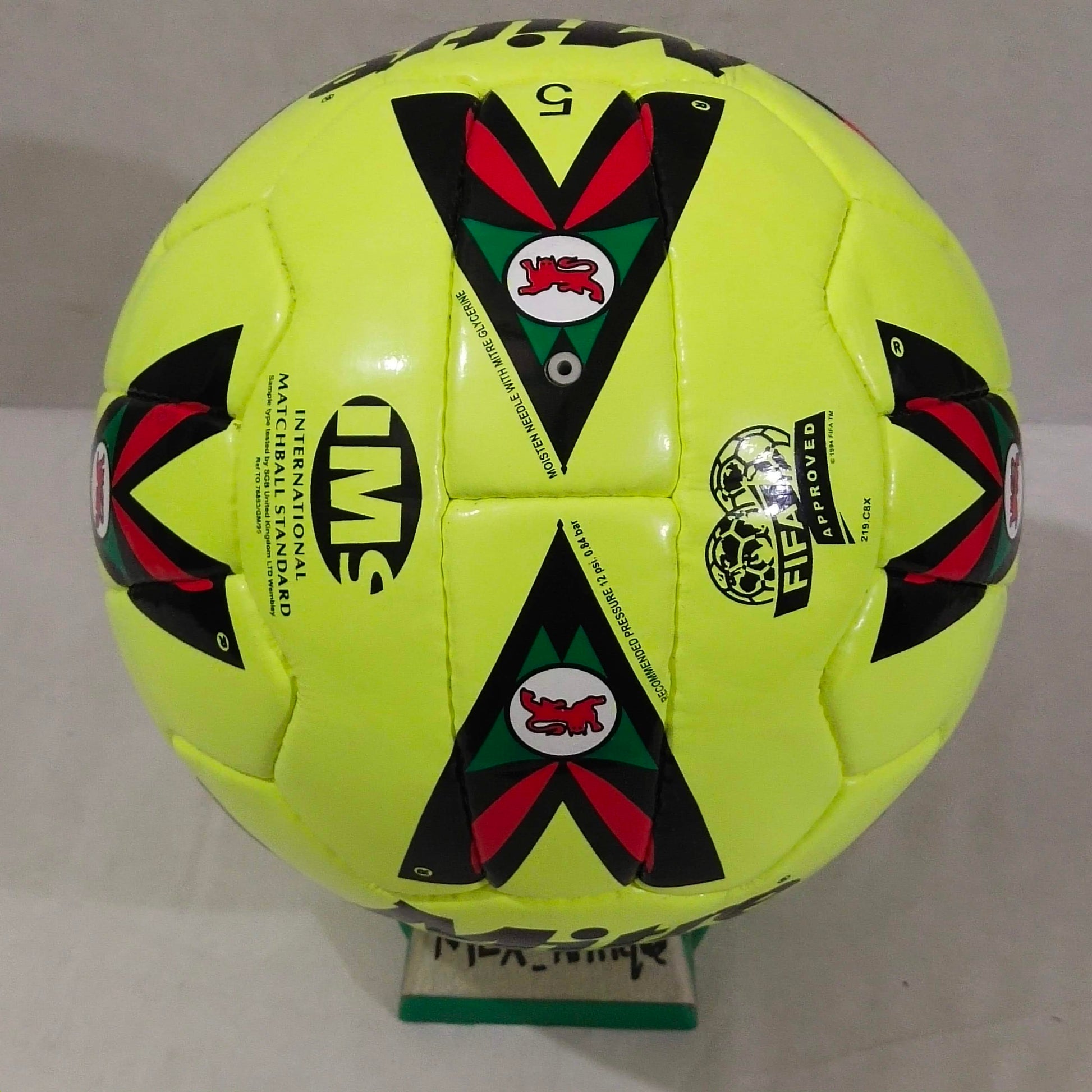 Mitre Ultimax Nationwide Football League | Fluro Flare | 90s Football | Size 5 04