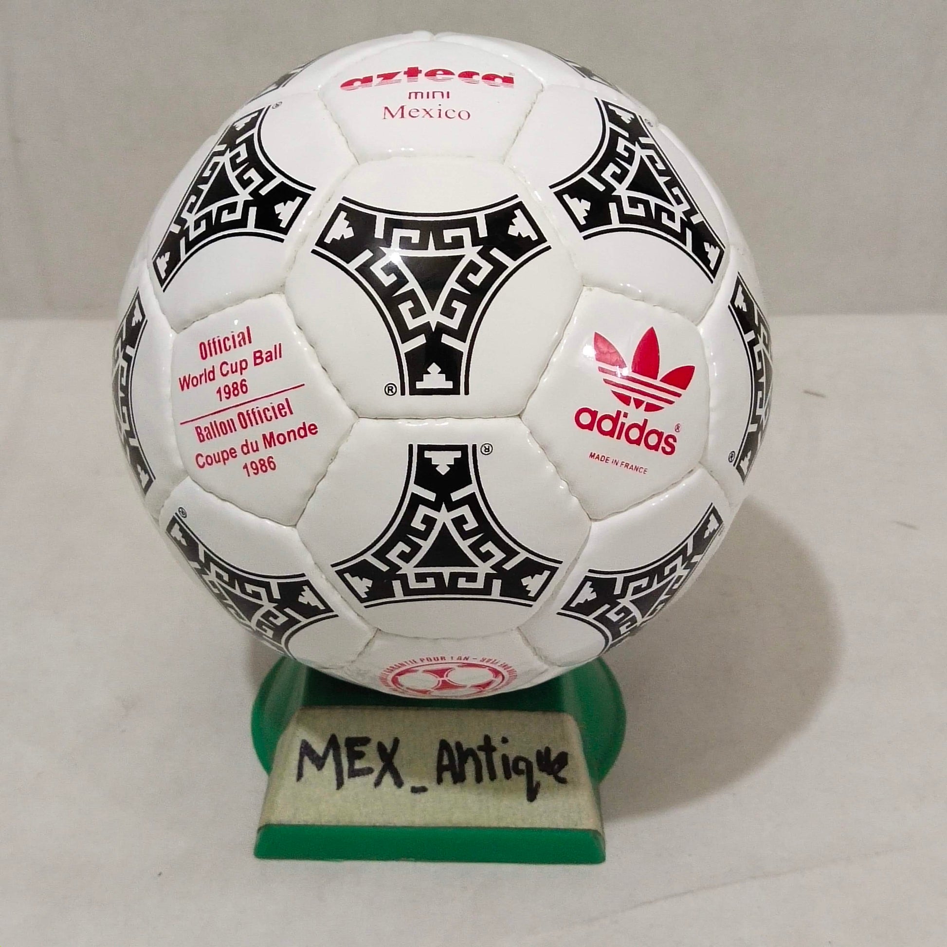 Adidas Azteca Mexico Mini | FIFA World Cup 1986 | Red Stamps 03