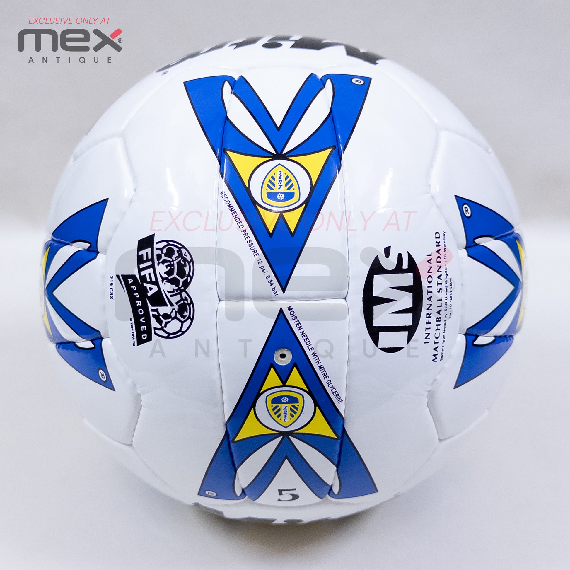 Mitre Ultimax Leeds United | Size 5 02
