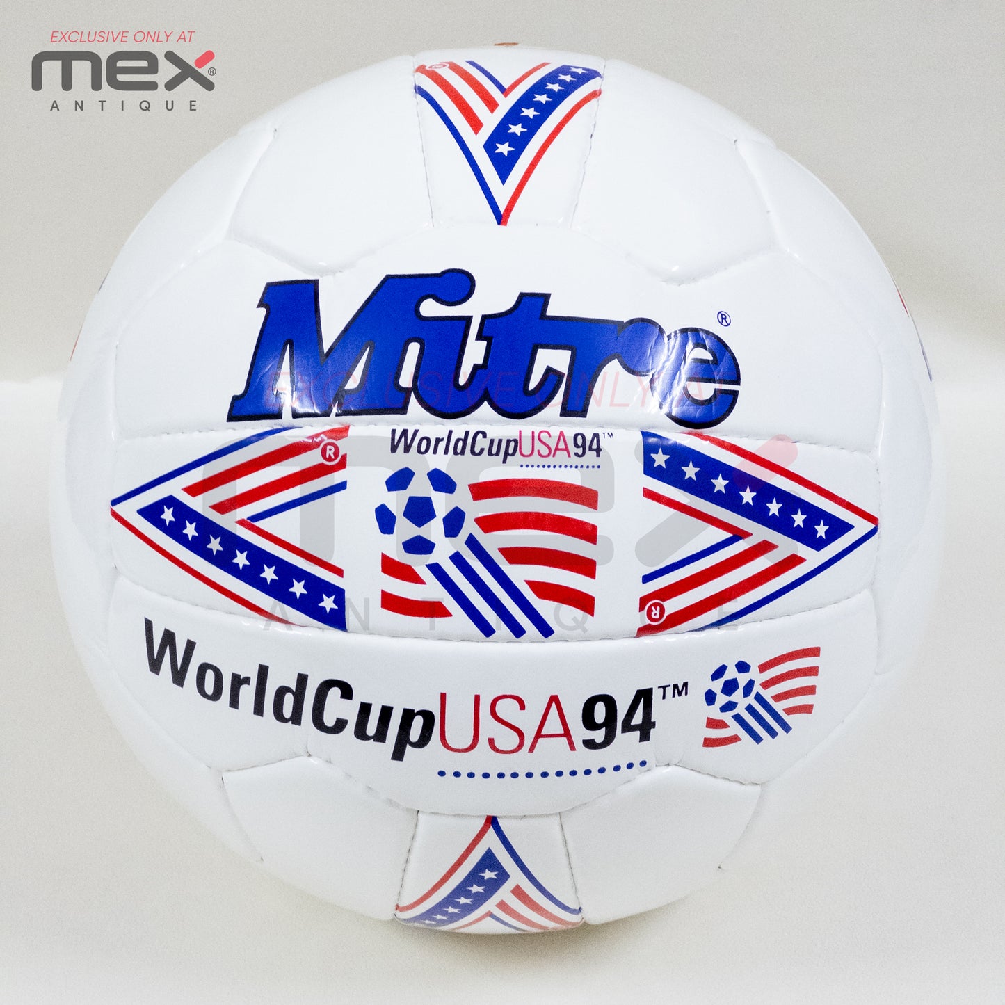 Mitre World Cup USA 94 Ball | World Cup 1994 USA Football | Size 5 Retro Soccer Ball