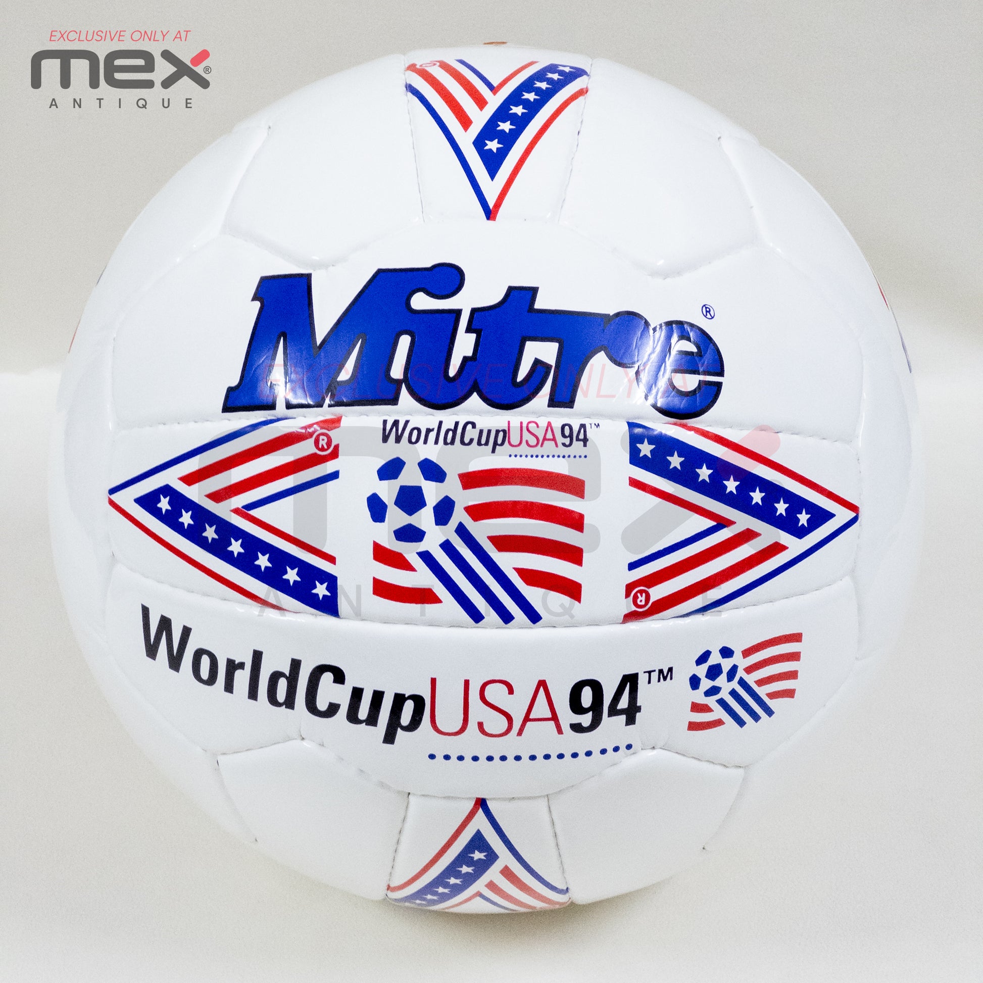 Mitre World Cup USA 94 Ball | World Cup 1994 USA Football | Size 5 Retro Soccer Ball