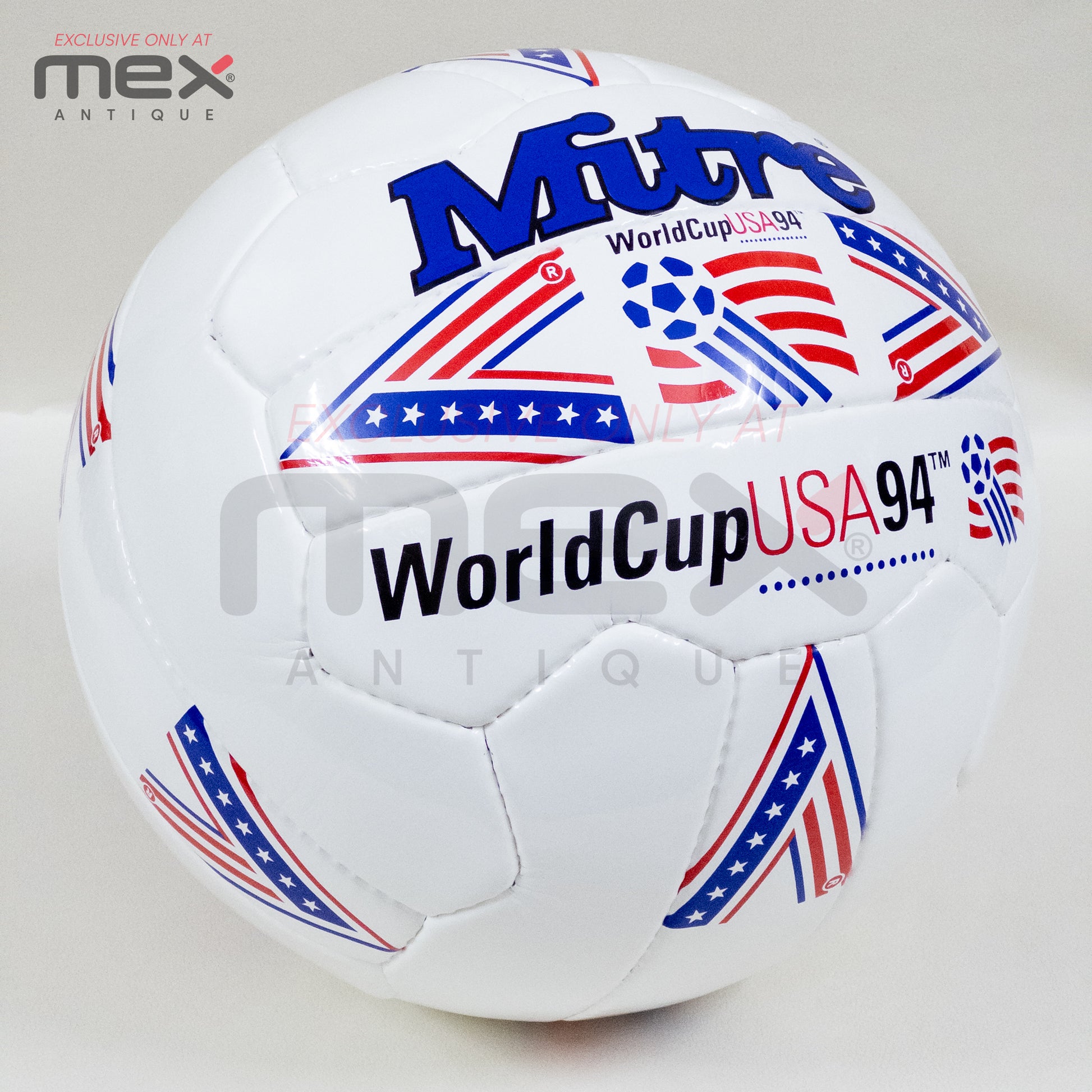 Mitre World Cup USA 94 Ball | World Cup 1994 USA Football | Size 5 Retro Soccer Ball 05