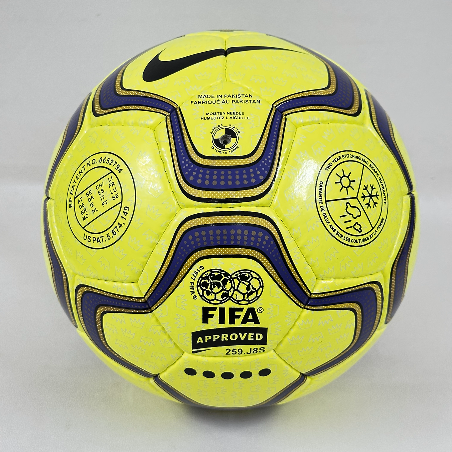 Nike Geo Merlin Vapor Hi-VIs | Fa Premier League | 2002-2003 | Size 5 02