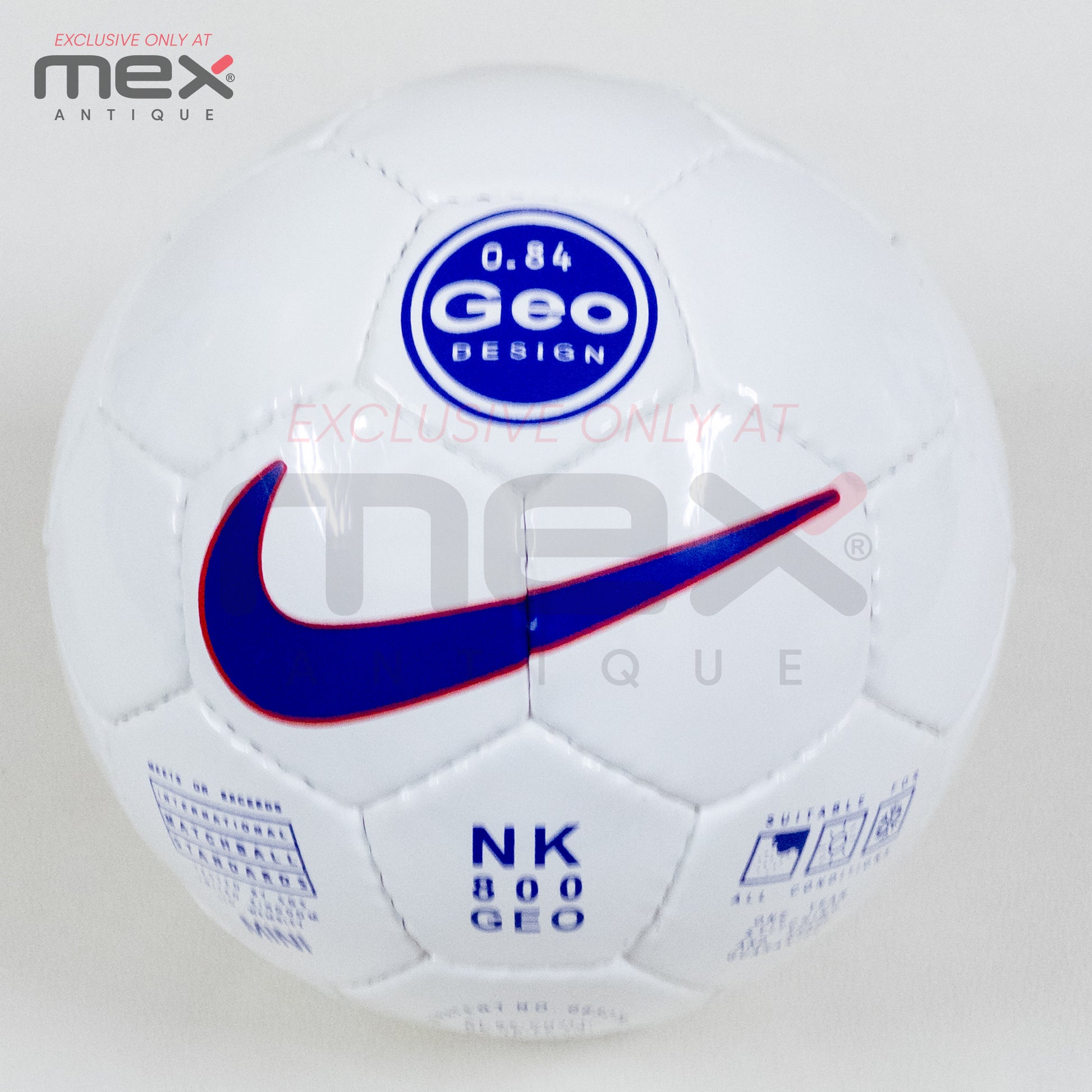 Nike NK Geo 800 Mini Football | 0.84 Geo Design Soccer Ball | Mini Hand Stitched Professional Football
