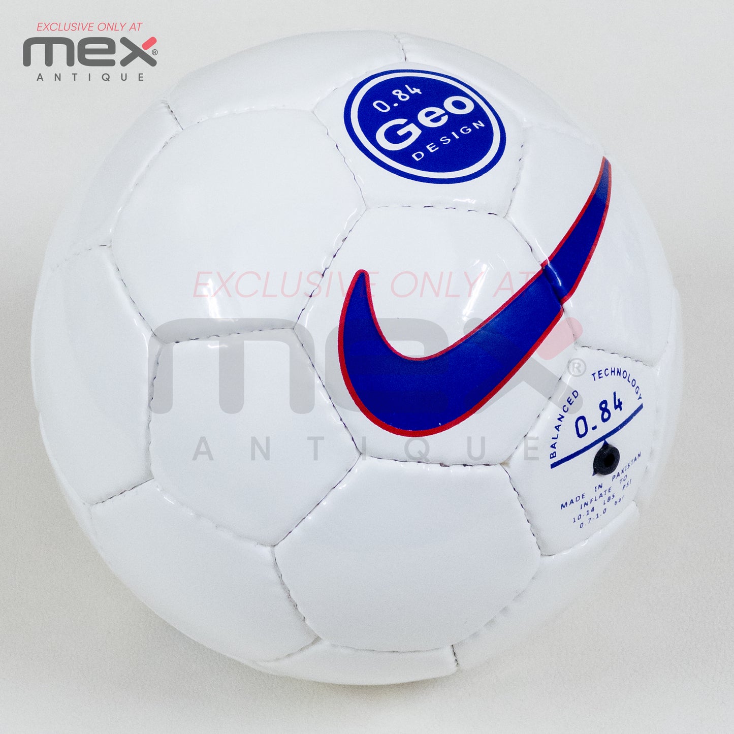 Nike NK Geo 800 Mini Football | 0.84 Geo Design Soccer Ball | Mini Hand Stitched Professional Football 05