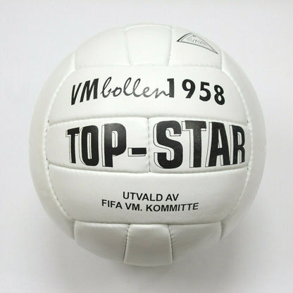 Top Star VM Bollen | 1958 FIFA World Cup Ball | GENIUNE LEATHER SIZE 5 01